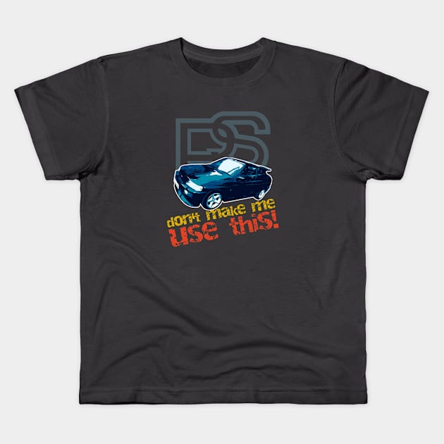 Ford Escort Cosworth Kids T-Shirt by Limey_57